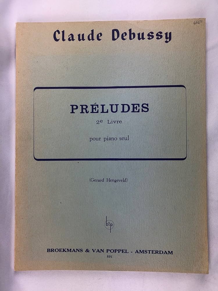 【中古】 Douze Preludes Pour Piano. Préludes pour piano seul, 2e livre: Claude Debussy: Amazon